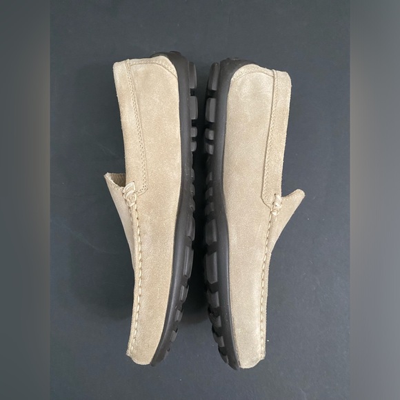 Geox Respira Men's Siron light tan Suede Slip On Loafers 43 EU, 10US - Picture 7 of 16